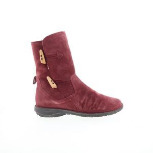 Miz Mooz Womens Pamela Burgundy Boots (NWT)
